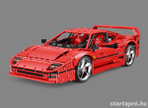 Lego komp. Technic Ferrari F40 F-40 4000db 1:8-as Supercar Lepin ÚJ - kép 2