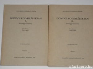 Pléh Gondolkodáslélektan I. - II. Szöveggyűjtemény