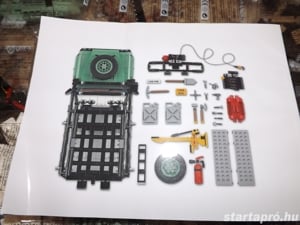 Lego komp.  Icons Technic 10317 Land Rover Classic Defender 90 Lepin ÚJ - kép 3