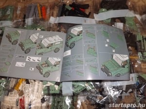 Lego komp.  Icons Technic 10317 Land Rover Classic Defender 90 Lepin ÚJ - kép 10