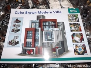 Lego komp. Creator Icons 10206 Modern Villa Modular Moduláris Ház v2 3650db LEPIN ÚJ - kép 3