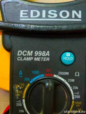 Edison DCM998A digitális lakatfogó eladó - kép 3