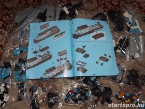 Lego komp. City 10219 Vonat Maersk 1240db vonat Lepin ÚJ - kép 6