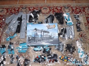 Lego komp. City 10219 Vonat Maersk 1240db vonat Lepin ÚJ - kép 4