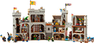 Lego komp. Icons 10305 Castle Oroszlánlovagok Kastélya Vár 4514db Lepin ÚJ - kép 4