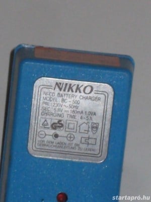 Nikko adapter 5,8V 180mA - kép 2