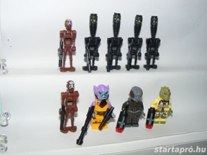 Lego Star Wars figurák Fejvadász Zeb Lom4 Bossk Asassin droid figura ÚJ - kép 4