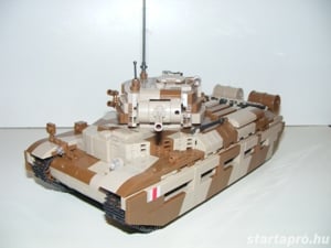 Lego 2. Világháborús Brit Angol Matilda -2 Tank 1210db 12x26x16cm ÚJ - kép 10