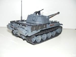 Lego 2. Világháborús Német Panther Párduc Tank 1180db 13x31x15cm ÚJ - kép 14