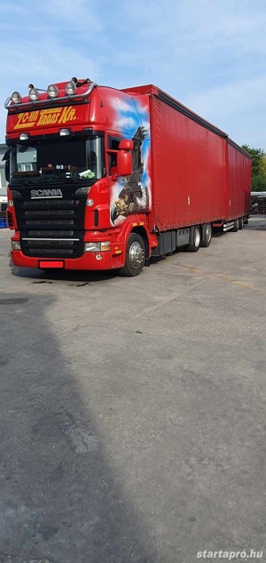 Scania kamion + pótja eldaó - kép 2