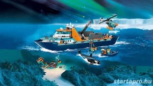 Lego komp. City 60368 Sarkkutató hajó Arctic Research Ship 815db Lepin ÚJ - kép 3