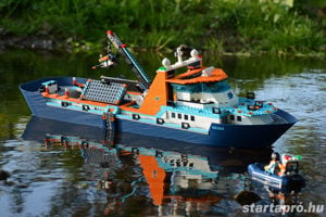 Lego komp. City 60368 Sarkkutató hajó Arctic Research Ship 815db Lepin ÚJ - kép 4