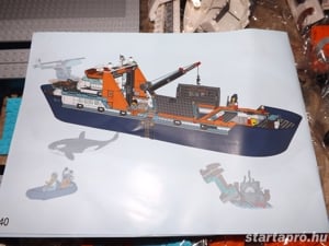 Lego komp. City 60368 Sarkkutató hajó Arctic Research Ship 815db Lepin ÚJ - kép 10