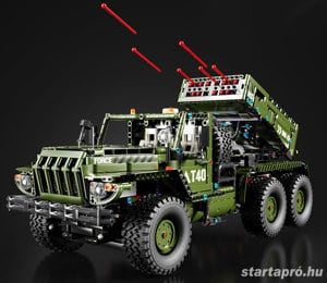 Lego SWAT Technic BM-21 Grad Katyusha Rakétaindító teherautó 2270db ÚJ - kép 2