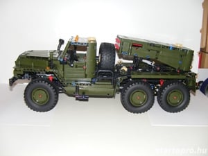 Lego SWAT Technic BM-21 Grad Katyusha Rakétaindító teherautó 2270db ÚJ - kép 6