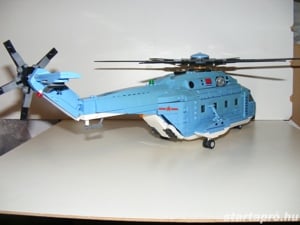 Lego SWAT Modern hadviselés Z-18 Harci csapatszállító Helikopter 910db ÚJ - kép 6