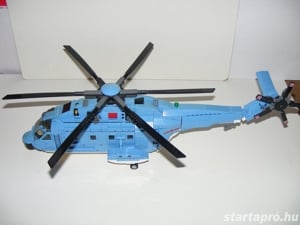 Lego SWAT Modern hadviselés Z-18 Harci csapatszállító Helikopter 910db ÚJ - kép 11