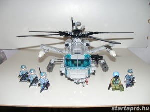 Lego SWAT Modern hadviselés Z-20 Harci támadó Helikopter 940db ÚJ - kép 15