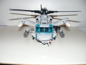 Lego SWAT Modern hadviselés Z-20 Harci támadó Helikopter 940db ÚJ - kép 8