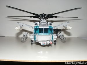 Lego SWAT Modern hadviselés Z-20 Harci támadó Helikopter 940db ÚJ - kép 7