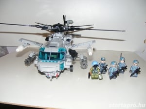 Lego SWAT Modern hadviselés Z-20 Harci támadó Helikopter 940db ÚJ - kép 5