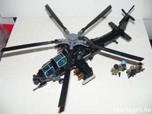 Lego SWAT Modern hadviselés Z-10 Harci támadó Helikopter 700db ÚJ - kép 8