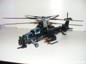 Lego SWAT Modern hadviselés Z-10 Harci támadó Helikopter 700db ÚJ - kép 10