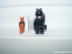 Lego Swat kommandós rendőr katona + őrkutya kutyás őr + Brickarms fegyver - kép 3