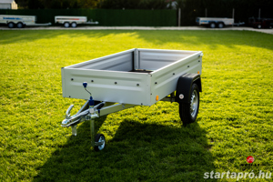 Új SEBAL 2010 horganyzott oldalfalas utánfutó rendszámmal bruttó 448.000 Ft