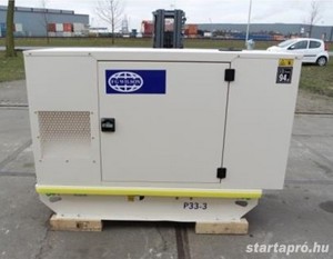 Használt dízel generátor 33 KVA - FG Wilson P33-6  - kép 11