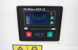 Használt dízel generátor 33 KVA - FG Wilson P33-6  - kép 6