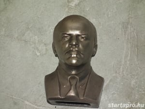 Szép Lenin fej mellszobor büszt jelzett - kép 5