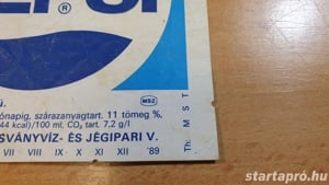 1986-os PEPSI üveg címke eladó gyűjtőnek - kép 6