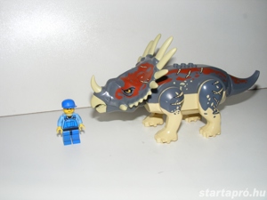 Lego Jurassic World dinoszaurusz figura dínó Triceratops ÚJ