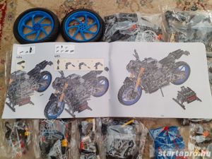 Lego komp. Technic 42159 Yamaha MT-10 SP motor 1478db Lepin ÚJ - kép 12