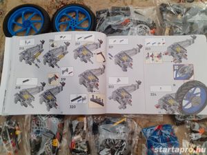 Lego komp. Technic 42159 Yamaha MT-10 SP motor 1478db Lepin ÚJ - kép 13