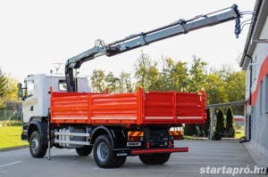 SCANIA R380 - 4X4 Billenőplatós - Darugémes teherautó EURO 4 - kép 10