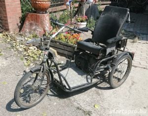 Robbanómotoros háromkerekű rehab moped RM-006 Ö. Felújításra szorul - kép 1