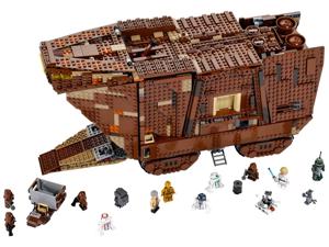 Lego komp. Star Wars 75059 Sandcrawler UCS 3296db Homokfutó Bányagép Jawa Lepin ÚJ - kép 2