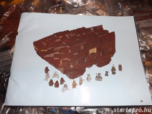 Lego komp. Star Wars 75059 Sandcrawler UCS 3296db Homokfutó Bányagép Jawa Lepin ÚJ - kép 8