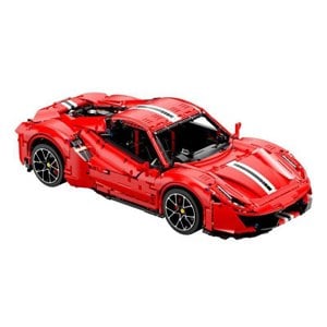 Lego komp. Technic Ferrari 488 GTR Pista 3600db 1:8 Supercar Lepin ÚJ - kép 6