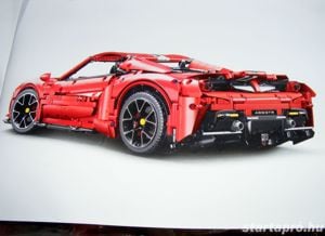 Lego komp. Technic Ferrari 488 GTR Pista 3600db 1:8 Supercar Lepin ÚJ - kép 8