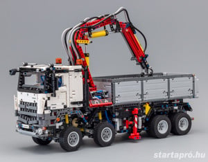 Lego komp. Technic 42043 Mercedes Arocs 2793db kamion teherautó + motor Lepin ÚJ - kép 2