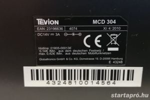 Tevion MCD-304 Multimédia lejátszó, és iPhone, iPod dokkoló - kép 4