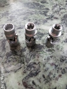 Gedore Torx csuklós 10 3 8 6szög; 12 3 8 6szög; 14 3 8 12szög - kép 4