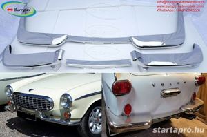 Volvo P1800 coupe (1963-1973)   P1800 cow horn (1961-1963) bumper new - kép 5