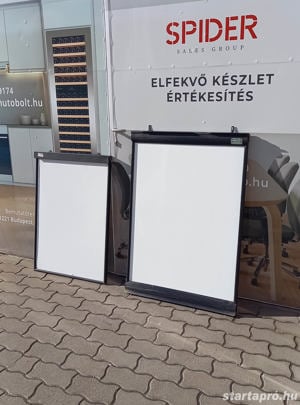 Flipchart, fehér tábla - használt irodai kiegészítő, többféle méret - kép 4