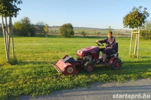 Cseh gyártmányú 16 LE-s Panter FD5 Mulcher mulcsozótraktor szuper áron - kép 11