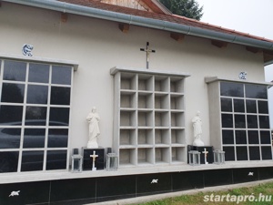 EU szabvány műkő urnatartó rekesz 5x4-es, 20 szimpla fakkos 1 db - kép 9