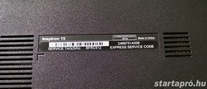 Dell Inspirion 15-3000 seria Laptop - kép 7